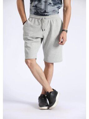 PX Clothing Bermuda Shorts Size XXL Oatmeal Drawstring Elastic Waist Was $45